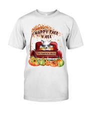 Pumpkin House - Chinese Crested Dog Premium Fit Mens Tee tile