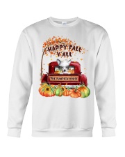 Pumpkin House - Chinese Crested Dog Crewneck Sweatshirt tile