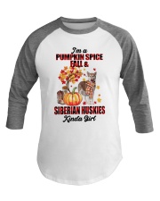 Pumpkin Girl - Siberian Huskies Baseball Tee tile