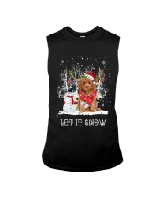 Xmas Reindeer - Miniature Poodle Sleeveless Tee tile