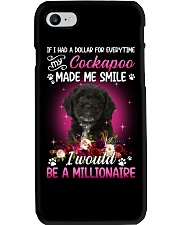 Millionaire - BLACK Cockapoo Phone Case tile