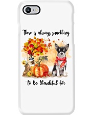 Thankful For - BLACK Chihuahua Phone Case tile