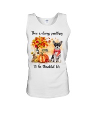 Thankful For - BLACK Chihuahua Unisex Tank tile
