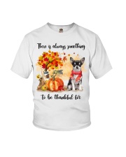 Thankful For - BLACK Chihuahua Youth T-Shirt tile