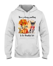 Thankful For - BLACK Chihuahua Hooded Sweatshirt tile