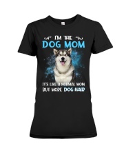 Dog Hair - Alaskan Malamute Premium Fit Ladies Tee tile