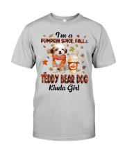 Pumpkin Kinda - Teddy Bear Dog Classic T-Shirt front