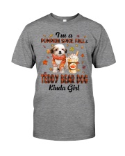 Pumpkin Kinda - Teddy Bear Dog Premium Fit Mens Tee tile