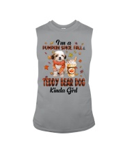 Pumpkin Kinda - Teddy Bear Dog Sleeveless Tee tile