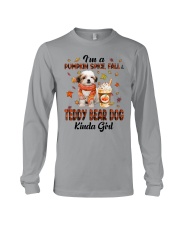 Pumpkin Kinda - Teddy Bear Dog Long Sleeve Tee tile