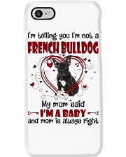 Dog Baby - French Bulldog 1 Phone Case tile