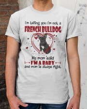 Dog Baby - French Bulldog 1 Classic T-Shirt apparel-classic-tshirt-lifestyle-30