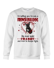 Dog Baby - French Bulldog 1 Crewneck Sweatshirt tile
