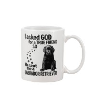 I asked God - Labrador retriever Mug tile