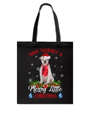 Little Christmas - American Bulldog 2 Tote Bag tile