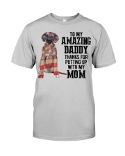 Amazing Daddy - Rhodesian Ridgeback Classic T-Shirt front