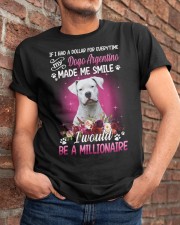 Millionaire - Dogo Argentino Classic T-Shirt apparel-classic-tshirt-lifestyle-26