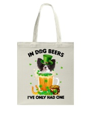 Dog Beers - Papillon 3 Tote Bag tile