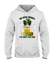 Dog Beers - Papillon 3 Hooded Sweatshirt tile