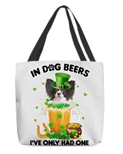 Dog Beers - Papillon 3 All-Over Tote tile