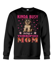 Kinda Busy - Yorkipoo Crewneck Sweatshirt tile
