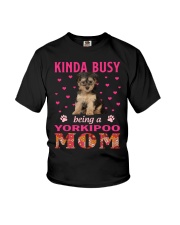 Kinda Busy - Yorkipoo Youth T-Shirt tile