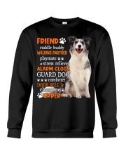 Playmate - Blue Merle Collie Crewneck Sweatshirt tile