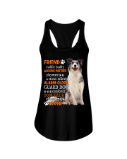 Playmate - Blue Merle Collie Ladies Flowy Tank tile