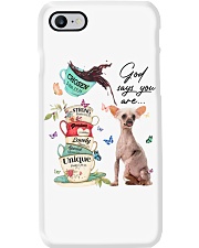 Chosen - Chinese Crested Phone Case tile