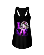 Heaven Love - Rat Terrier 2 Ladies Flowy Tank tile
