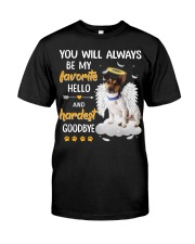 Hardest Goodbye - Rat Terrier 2 Classic T-Shirt front