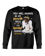 Hardest Goodbye - Rat Terrier 2 Crewneck Sweatshirt tile
