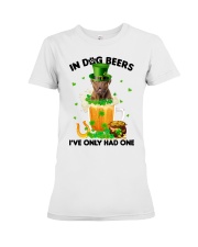 Dog Beers - Dogue de Bordeaux Premium Fit Ladies Tee tile