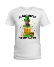Dog Beers - Dogue de Bordeaux Ladies T-Shirt tile