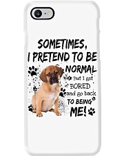 Sometimes - Puggle 1 Phone Case tile