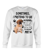 Sometimes - Puggle 1 Crewneck Sweatshirt tile