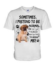 Sometimes - Puggle 1 V-Neck T-Shirt tile