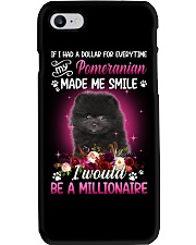 Millionaire - BLACK Pomeranian Phone Case tile