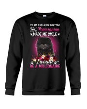 Millionaire - BLACK Pomeranian Crewneck Sweatshirt tile