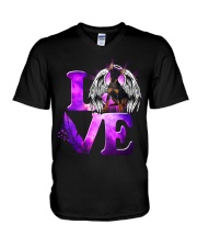 Heaven Love - Manchester Terrier V-Neck T-Shirt tile