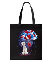 Balloons love 4th - Bedlington Terrier Tote Bag tile