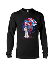 Balloons love 4th - Bedlington Terrier Long Sleeve Tee tile