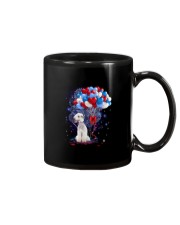 Balloons love 4th - Bedlington Terrier Mug tile