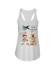 Chosen - CREAM Keeshond Ladies Flowy Tank tile