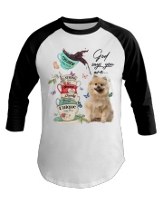 Chosen - CREAM Keeshond Baseball Tee tile