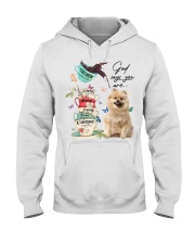 Chosen - CREAM Keeshond Hooded Sweatshirt tile