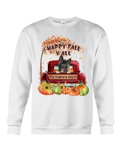Pumpkin House - American Akita Crewneck Sweatshirt tile