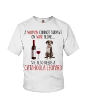 She Also Needs - Catahoula Leopard Youth T-Shirt tile