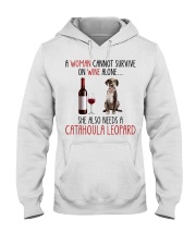 She Also Needs - Catahoula Leopard Hooded Sweatshirt tile