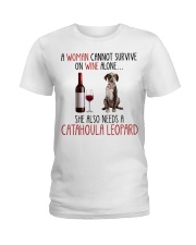She Also Needs - Catahoula Leopard Ladies T-Shirt tile